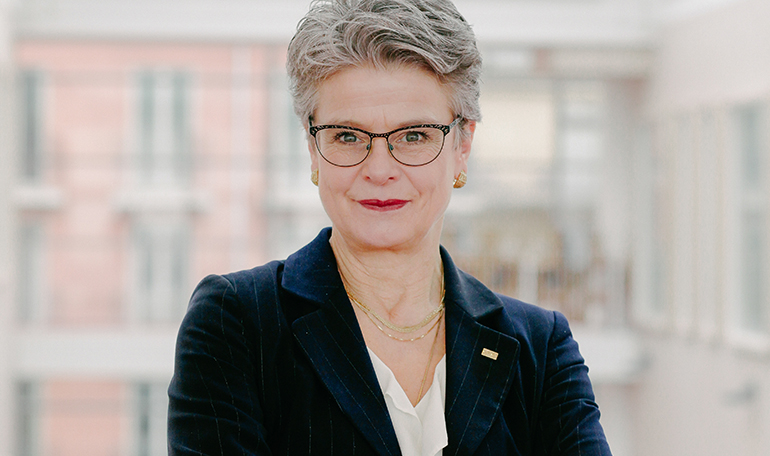 Kungliga Musikhögskolans rektor Helena Wessman